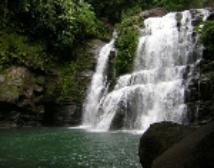 The Nauyaca Falls.  Arrive on foot or horseback
